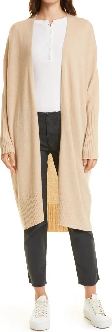 Nili Lotan Makenna Open Front Cashmere Cardigan | Nordstrom | Nordstrom