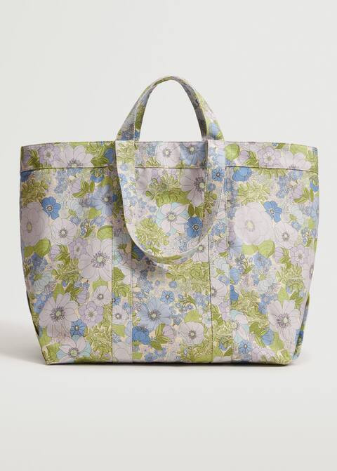 Maxi shopper bag | MANGO (US)