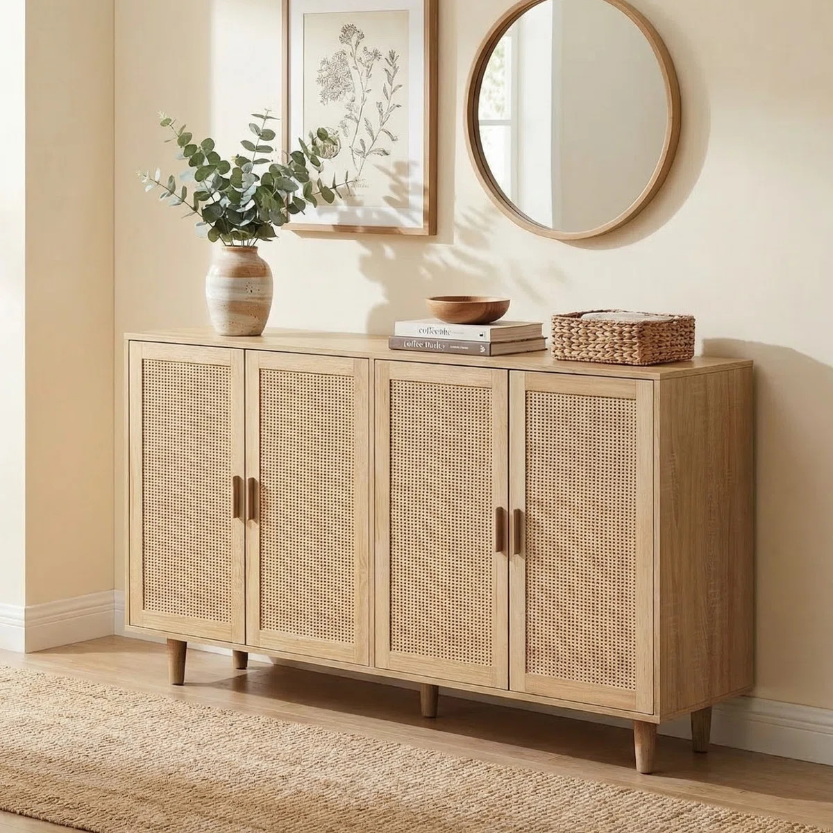 62" Console Table Entryway Sideboard for Hallway Living Room | Wayfair North America