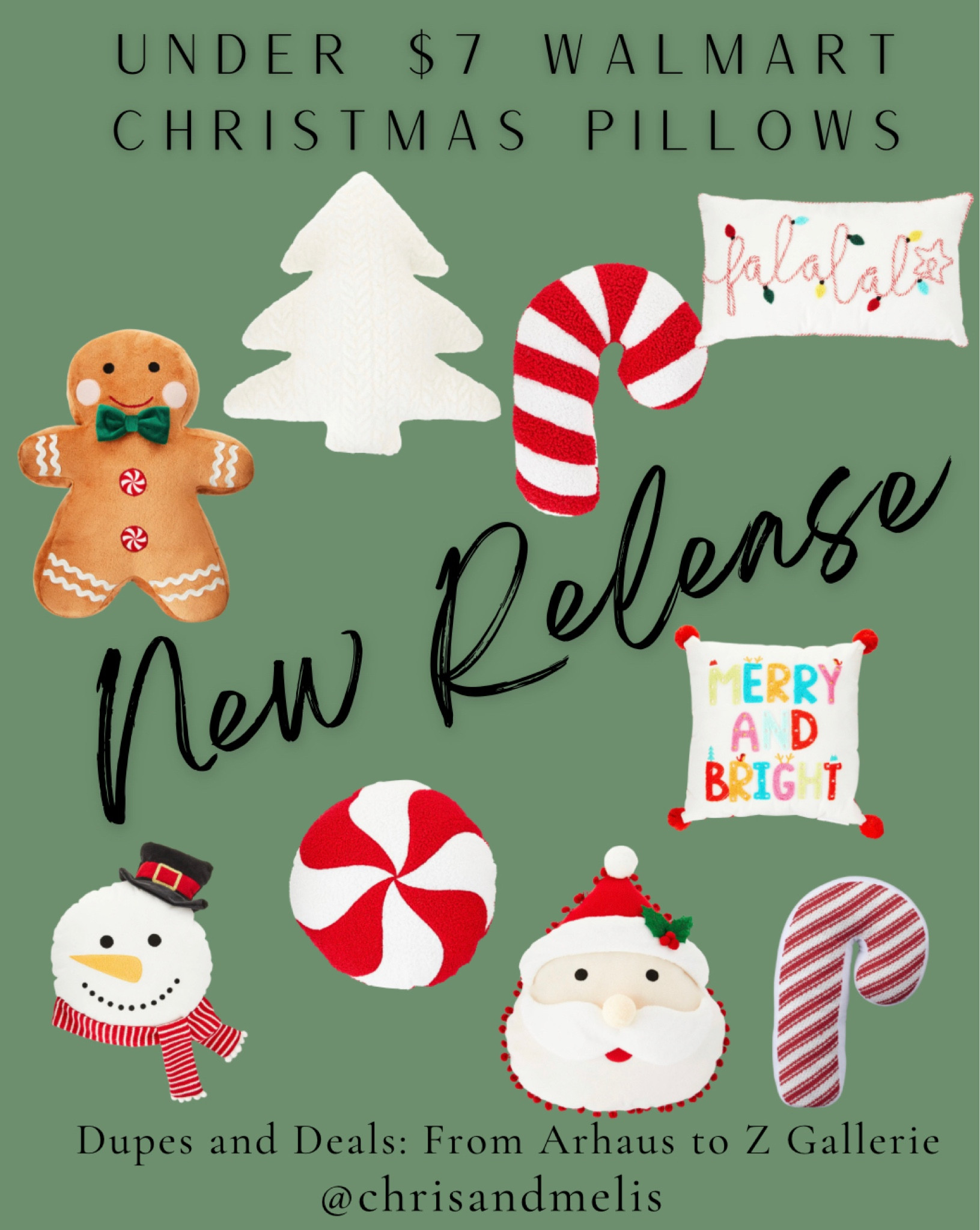 High sellout risk! Walmart Christmas pillows for less than $7! 

#LTKHolidaySale #LTKHoliday #LTKSeasonal