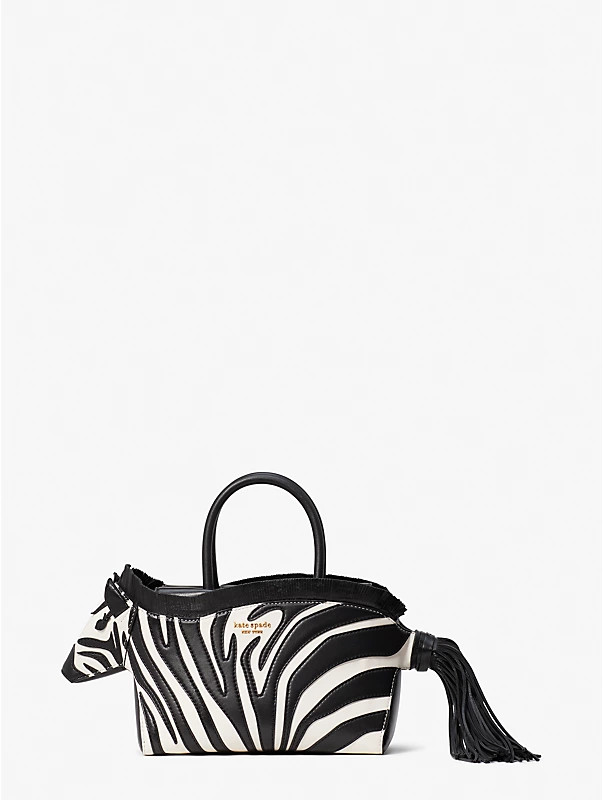 Ziggy Metallic 3D Zebra Satchel | Kate Spade (EU)
