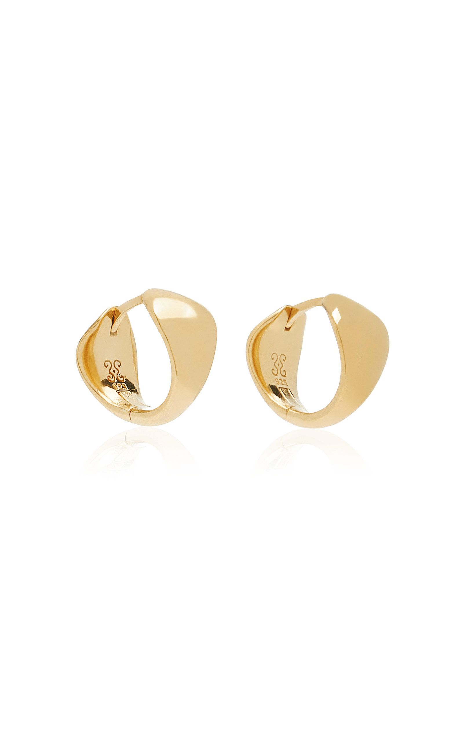 Cobra 24K Gold-Plated Hoop Earrings | Moda Operandi (Global)