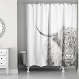 Highland Cow 71" x 74" Shower Curtain By Designs Direct | Michaels® | Michaels Stores