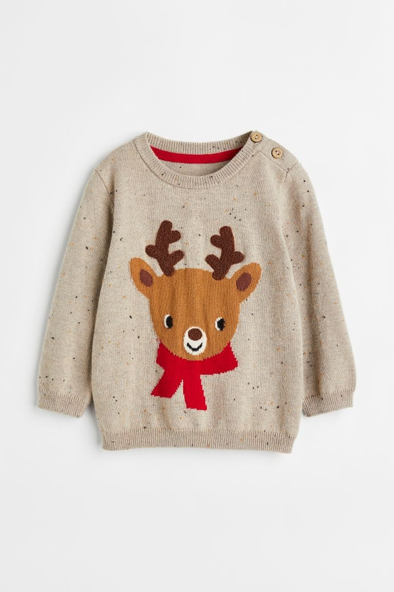 Jacquard-knit Sweater | H&M (US + CA)