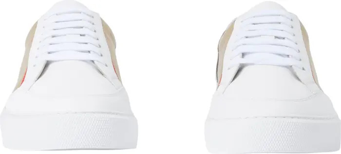 Burberry Salmond Check Low Top Sneaker (Women) | Nordstrom | Nordstrom