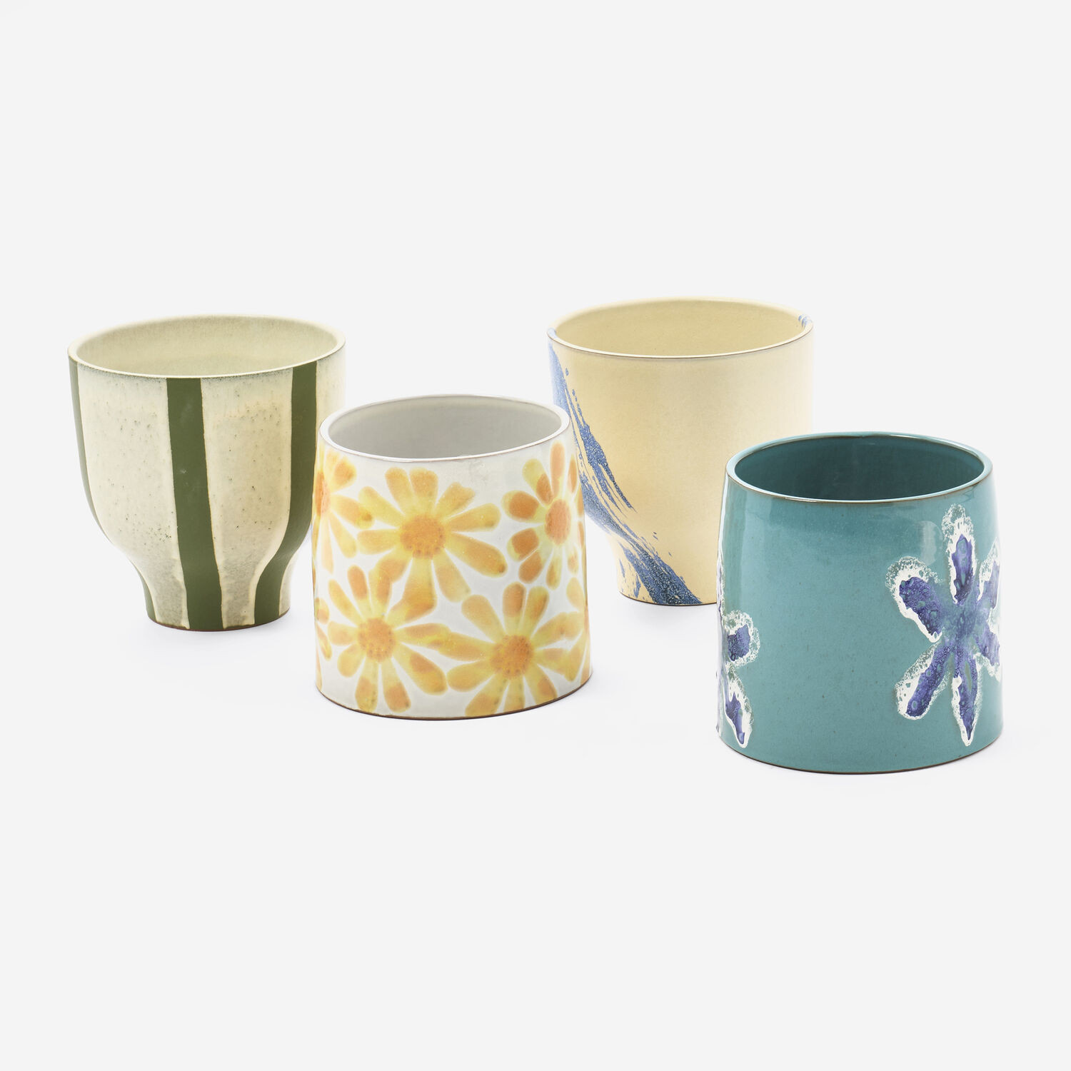 Multicolour Ceramic Plant Pots | TK Maxx