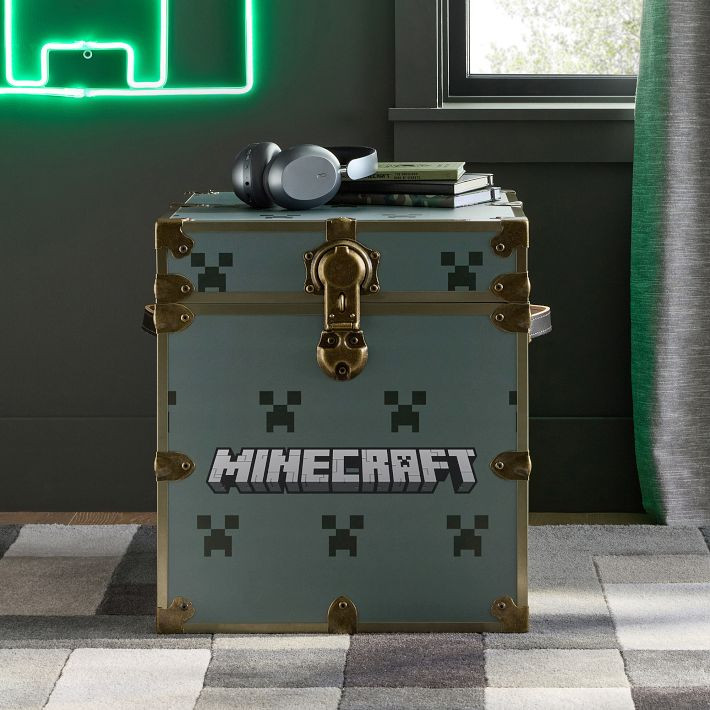 Minecraft Cube Dorm Trunk (18") | Pottery Barn Teen