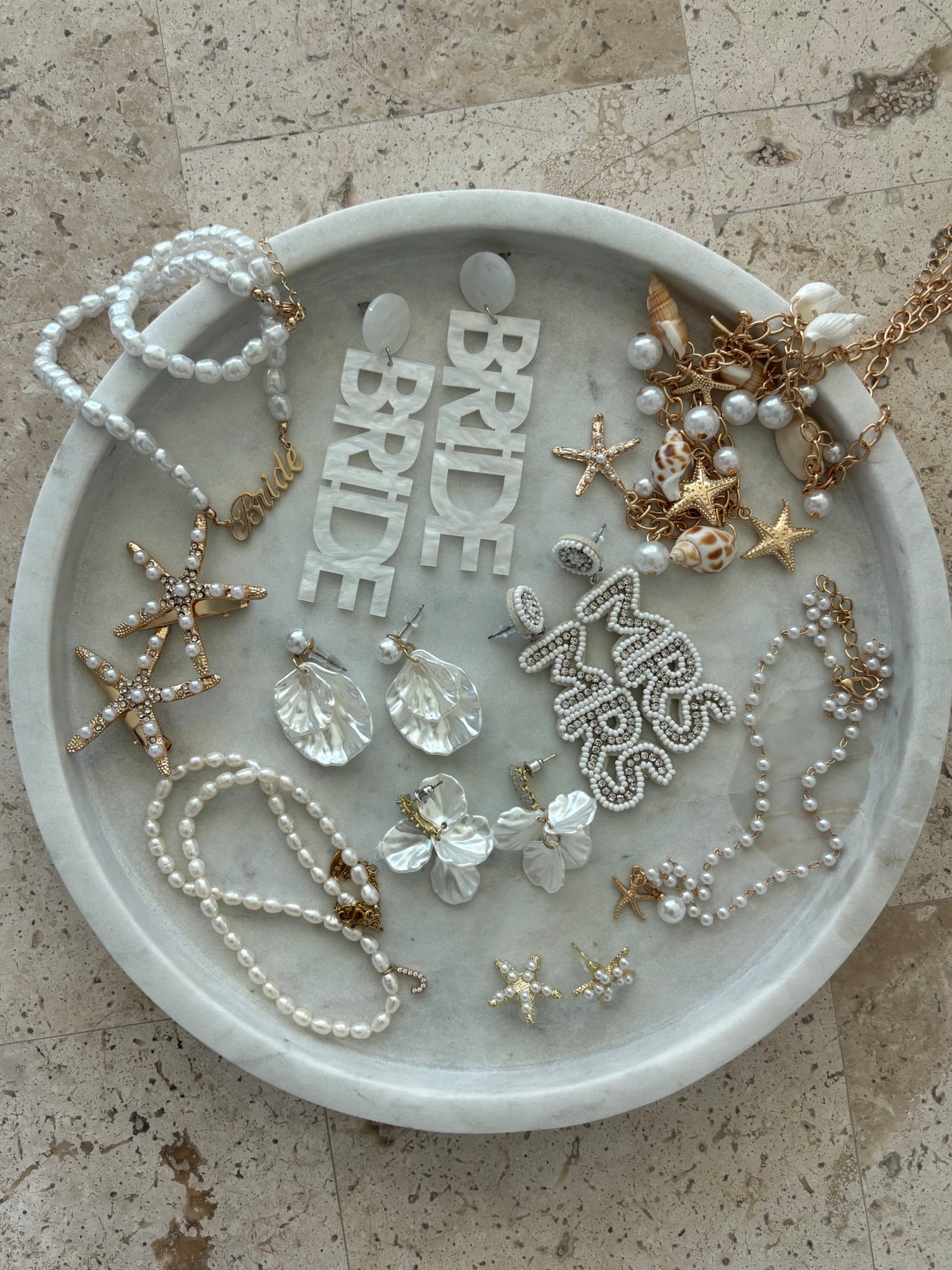 Bachelorette jewelry 💍🤍