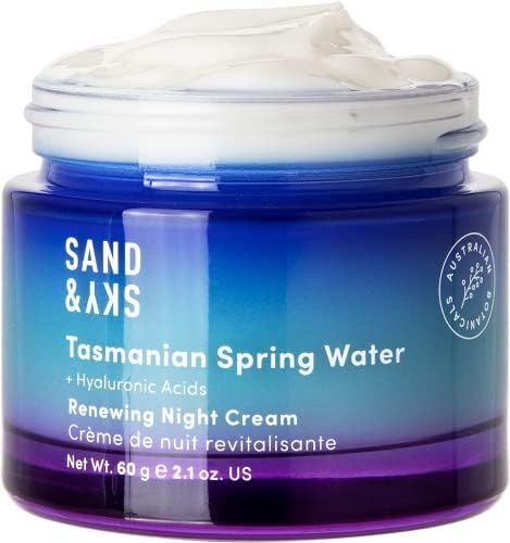 Sand & Sky Tasmanian Spring Water Renewing Night Cream | Amazon (US)