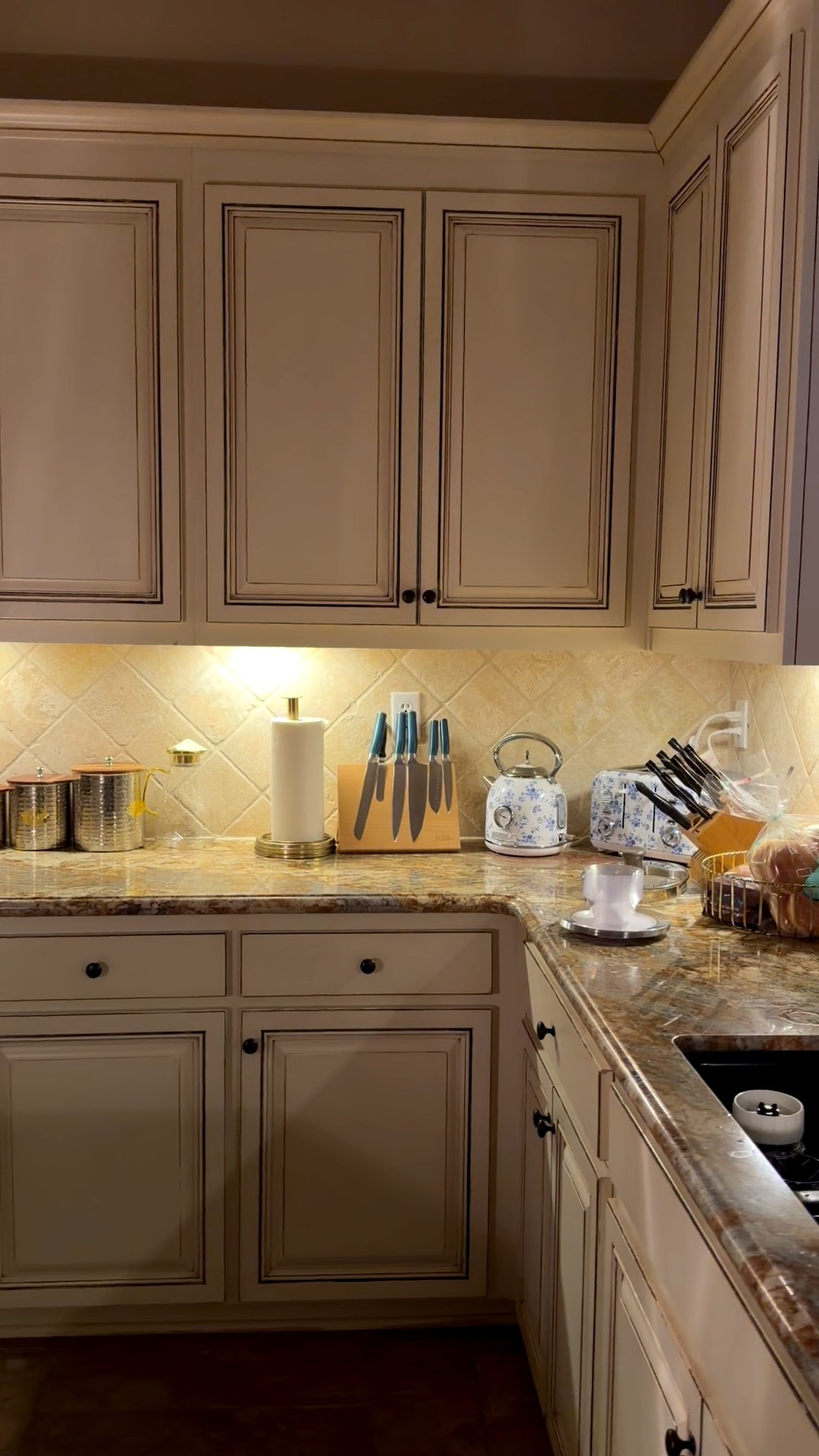 Under cabinet lighting 
45k - 4.5⭐ reviews!
Rechargeable and stay in place with adhesive magnetic strip!
I have these in my closet and all around the house.
Also motion censored!