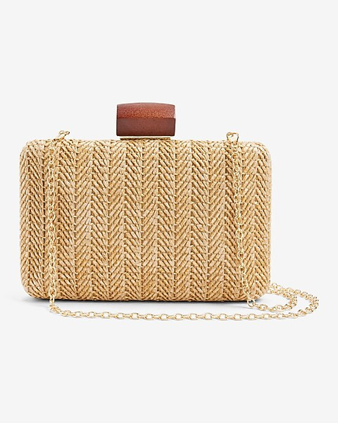 Shiraleah Natural Straw Clutch | Express