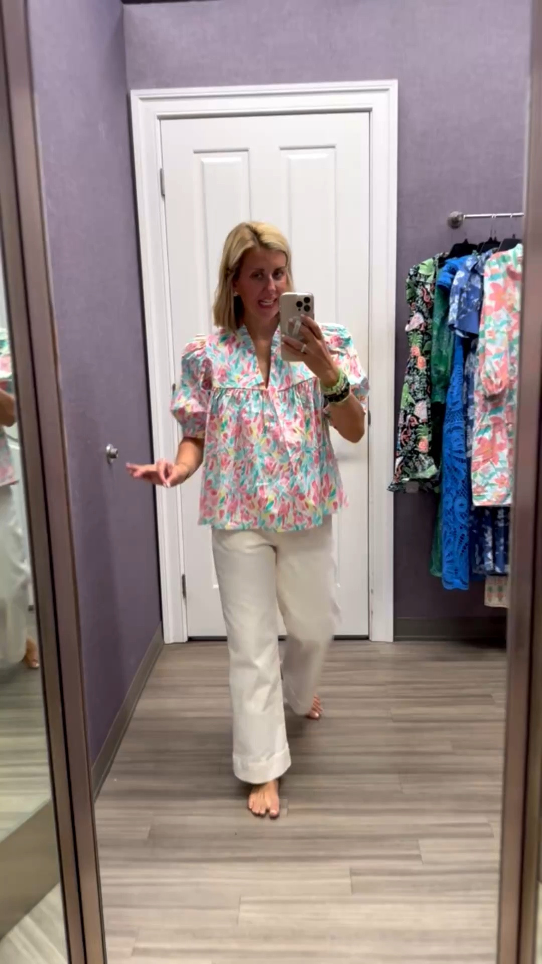 Oh this blouse is so good! So many amazing statement tops, dresses & denim at incredible prices.
Top- small
Jeans - 26 but need 25(size down)
￼
*Use my code Catherine20 on A+B
*Use my code Mixandmatchmadness on Loopy



#LTKOver40 #LTKSaleAlert #LTKdayinmylife