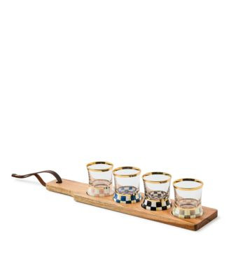 Assorted Check Shot Glass and Flight Board Set - Exclusive | Bloomingdale's (US)