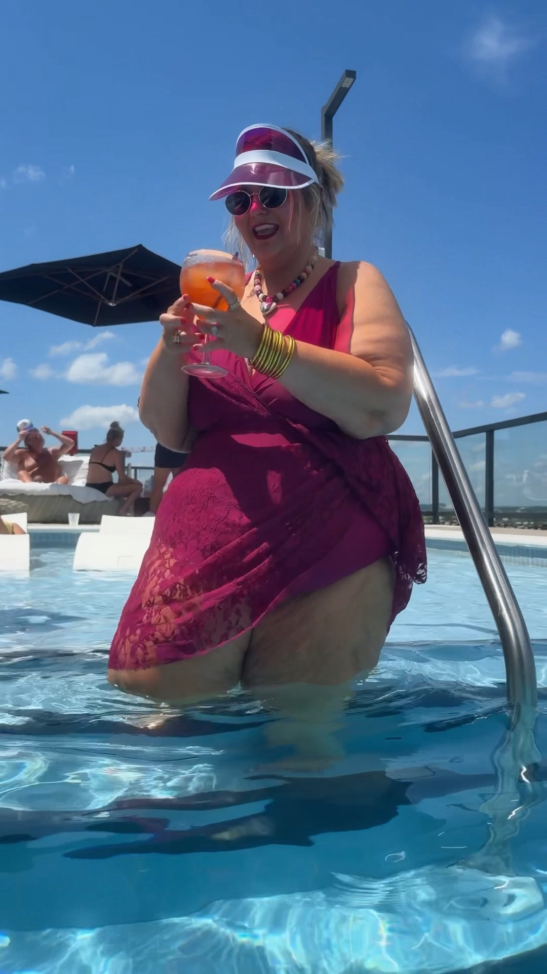 This is the plus size swimdress you have been waiting on! I’m a size 24W and 5’6” wearing the 3X in this plus size piece!

#LTKPlusSize