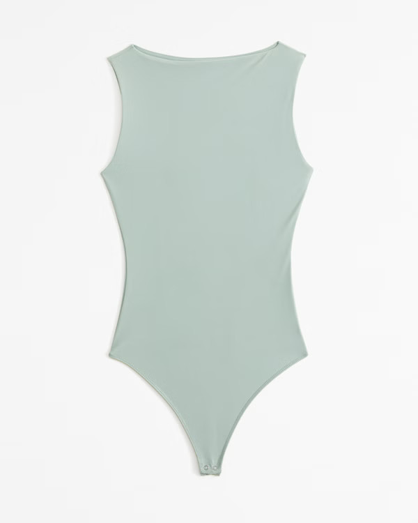 Women's Soft Matte Seamless Slash Bodysuit | Women's Tops | Abercrombie.com | Abercrombie & Fitch (US)