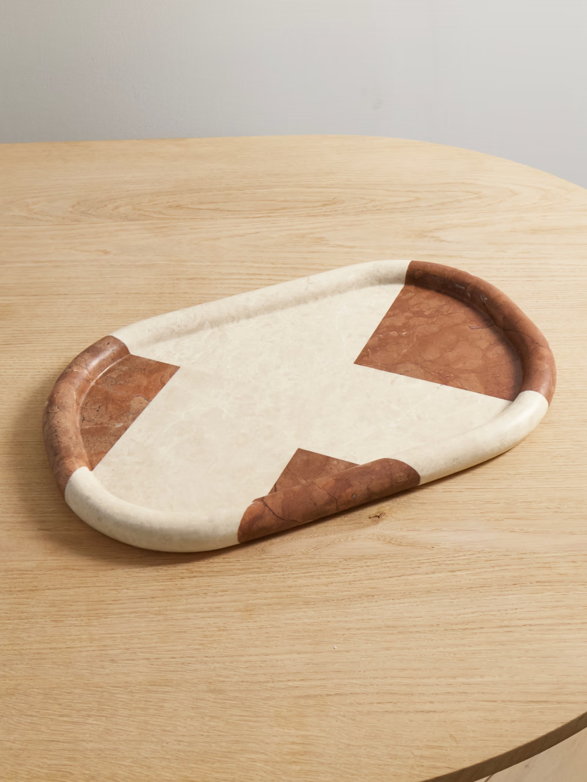 Adley two-tone marble tray | NET-A-PORTER (UK & EU)