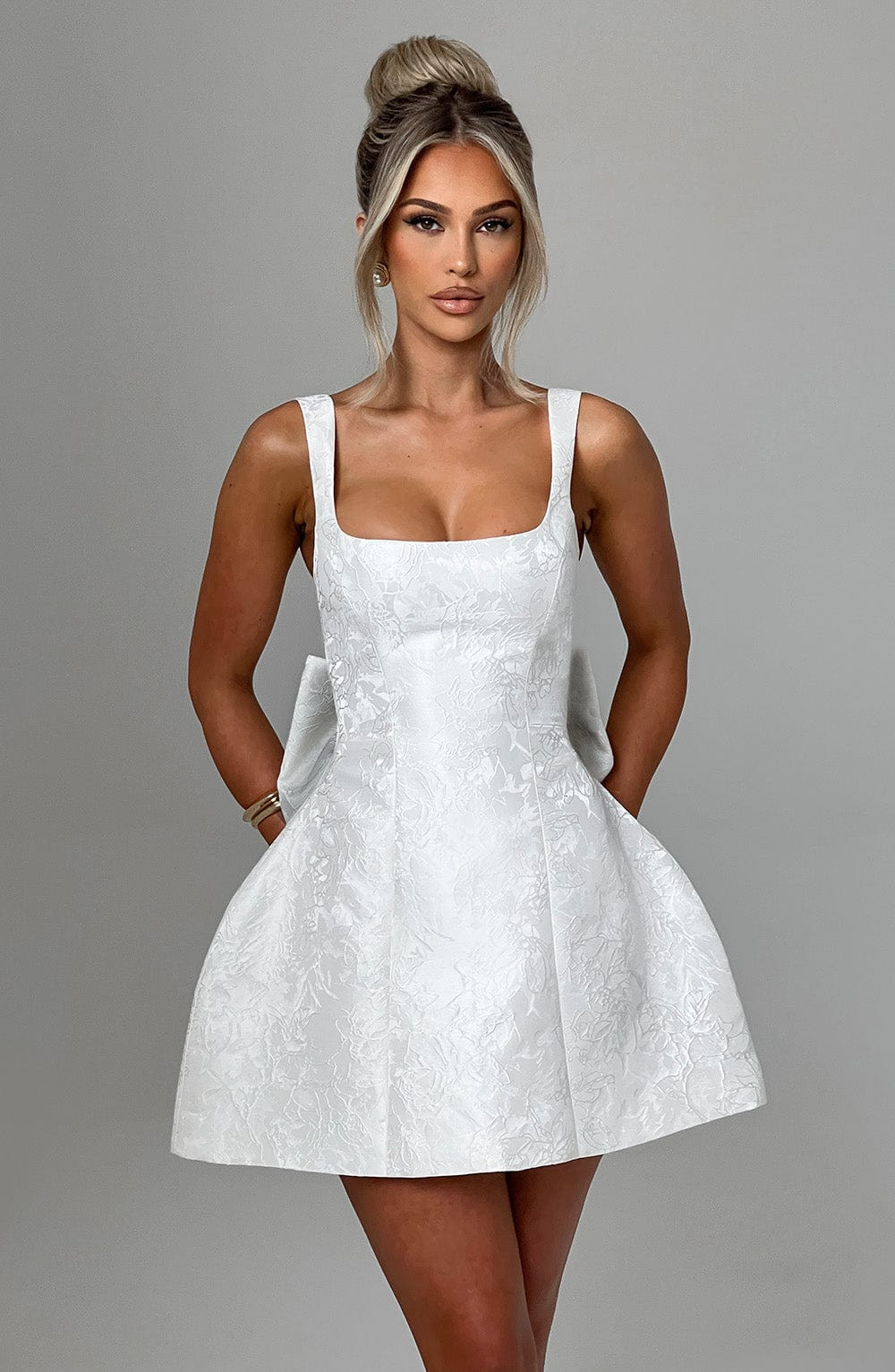 Orla Mini Dress - Ivory | Babyboo (global)
