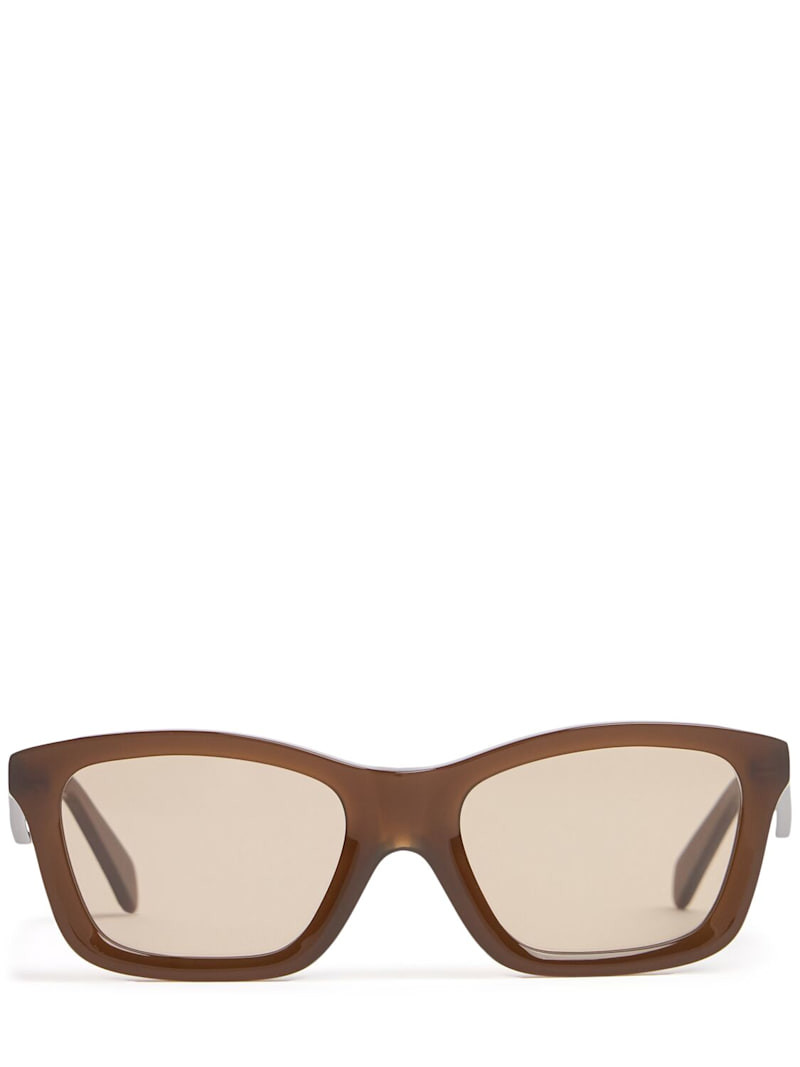 The Classic squared acetate sunglasses | Luisaviaroma