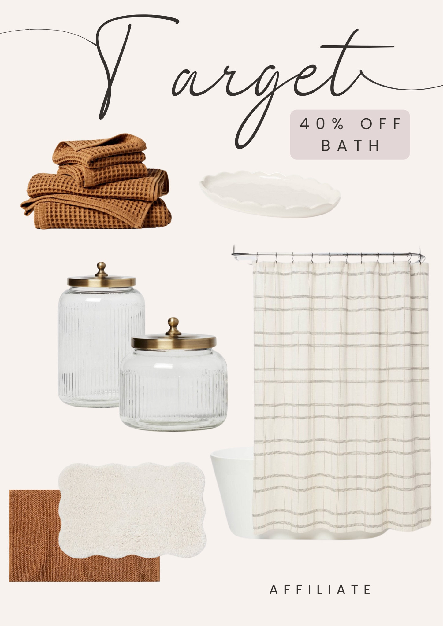 Target Casaluna and Threshold bath  is 40% off through 11/23! Great time to stock up on some necessities or change out to a new color! 

#LTKSaleAlert #LTKFindsUnder50 #LTKHome