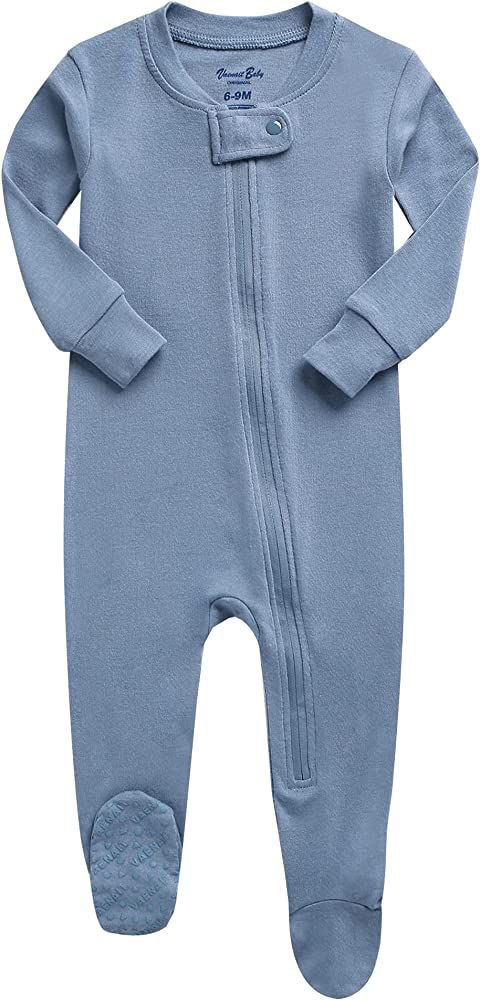 VAENAIT BABY Preemie Infant Boys Girls Footie Pajama Footed Sleep and Play Premium Modal Pajamas ... | Amazon (US)