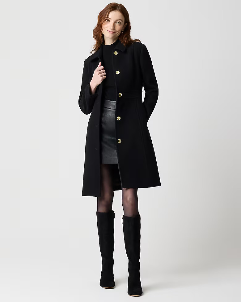 Wool-blend lady day coat | J.Crew Factory