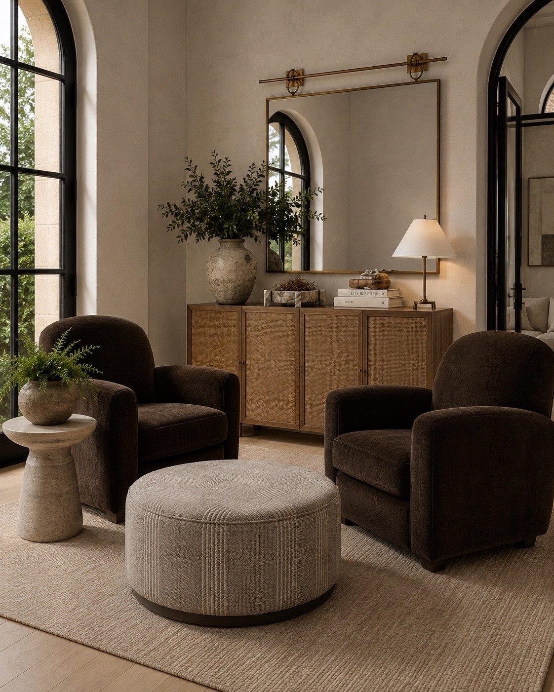 A cozy sitting space can completely transform an empty corner! I love how warm and elevated these Wayfair pieces feel—the perfect refined corner!

#LTKHome
