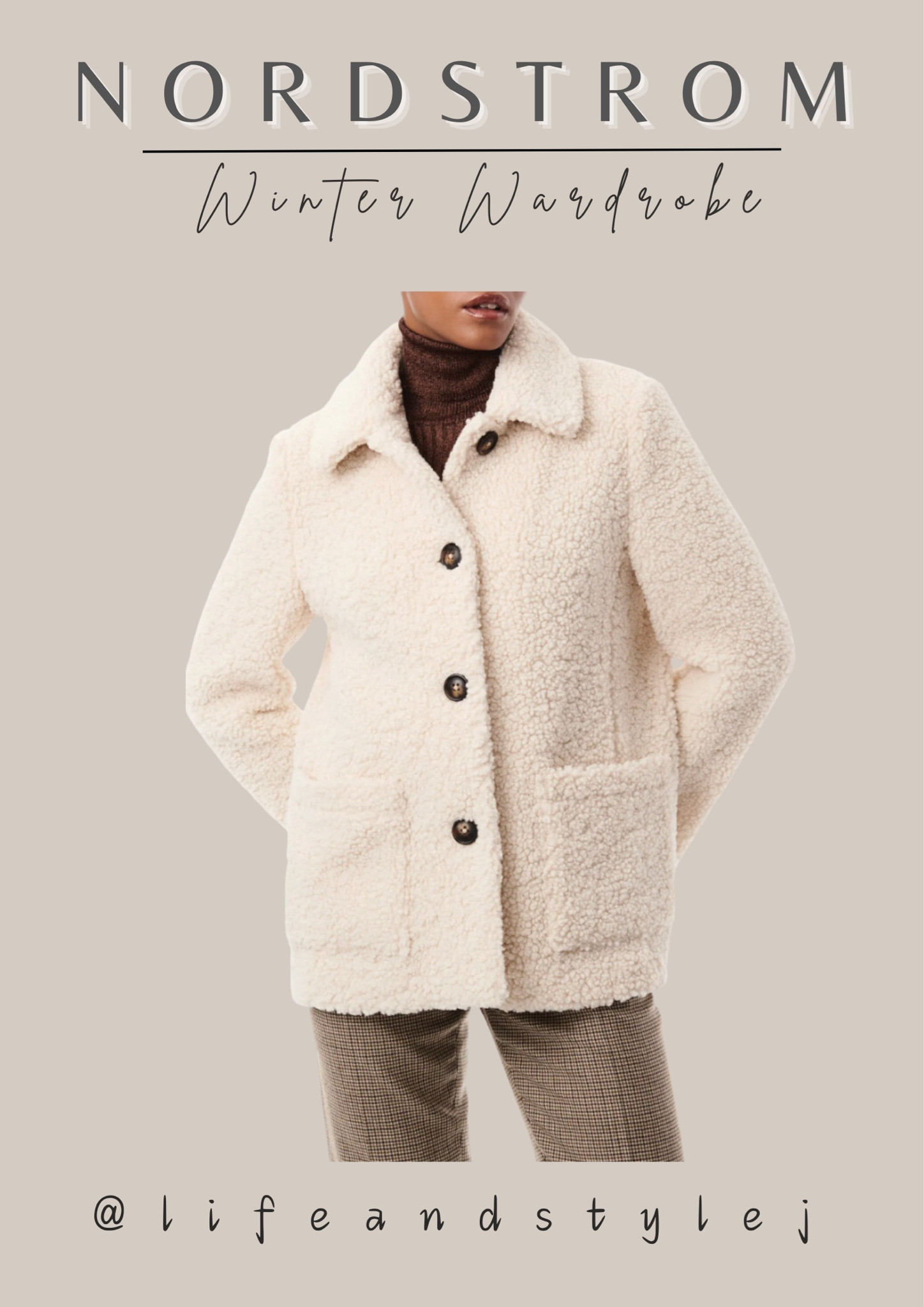 The Nordstrom Bernardo Cozy Faux Shearling Barn Jacket is a perfect blend of warmth and style. Pair it with high-waisted jeans, a chunky knit sweater, and ankle boots for a chic cold-weather look. Add a beanie and scarf for extra coziness! 

#LTKU #LTKSeasonal #LTKHoliday