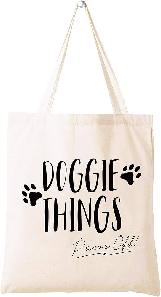 LIBIHUA Dog Reusable Shoulder Bag Shopping Bag Tote Bag - Dog Travel Bag - Pet Bag - Unique pet g... | Amazon (US)