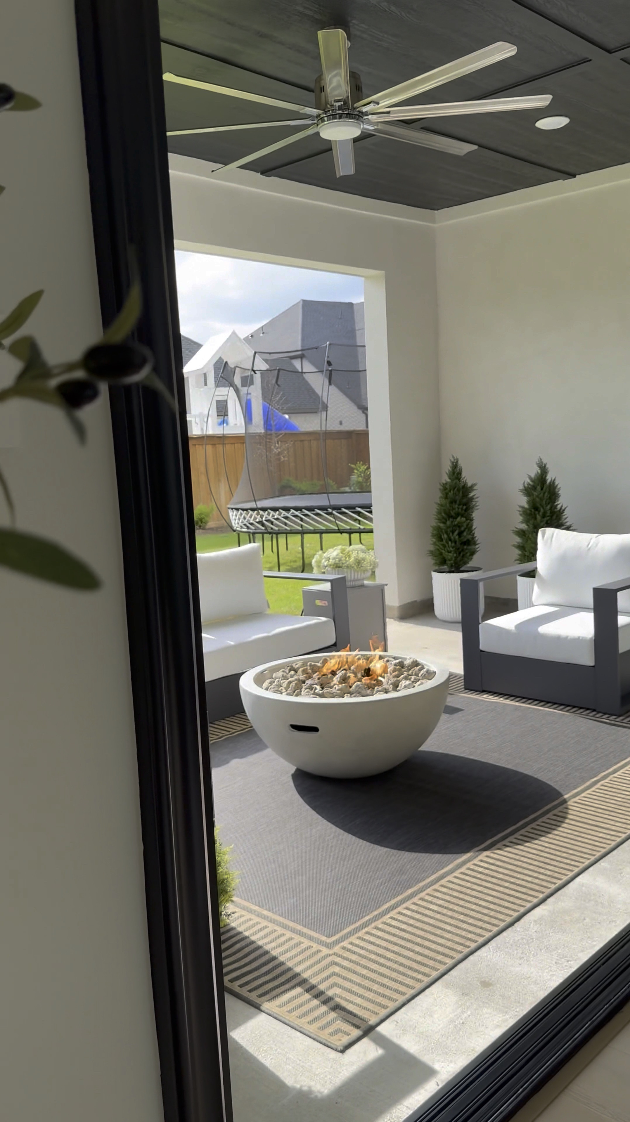 #walmartpartner

Umm, trust me on this one 😆 These finds won’t last! 😬 All are in stock - so get them now! ☺️

Ok, let me give you all the details 🤍

Rug - it comes in 9 sizes: as small as 2x3 and as large as 9x12 feet 🎉

Fire pit is currently on sale!!! It is incredibly stunning, not too heavy, and comes with the decorative rocks! 🤍 It also comes with a side table storage which you can store your tank! 😊 It also comes with a metal cover and a fabric cover to protect the fire pit! 

The planters!!! - I ordered 6 of them 😬they are super light weight, gorgeous, and perfect for the indoors/outdoors. I’ve linked similar faux topiary trees from @Walmart. Mine are 3.5 feet! 

The outdoor set is currently on sale! 66% off!!! 🎉 Get it now as it always sells out before summer! 😊 This set comes with a coffee table which you can interchange with the fire pit 🫶🏽

🖤 I’ve linked my reversible throw pillows, the gorgeous blankets, side table, baby’s breath, and vase! 

Visit my LTK to shop these or click the link in my bio and then Shop My Home! 🤍🖤

@Shop.LTK #liketkit #IYWYK #walmarthome 

#LTKstyletip #LTKhome

#LTKVideo