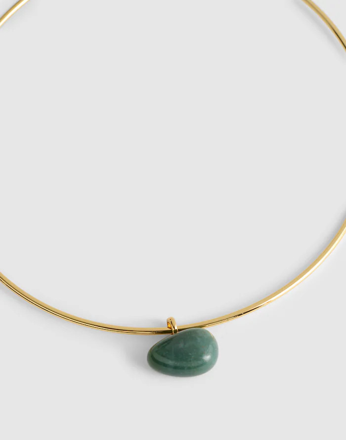 Semiprecious Wire Choker Necklace | Madewell