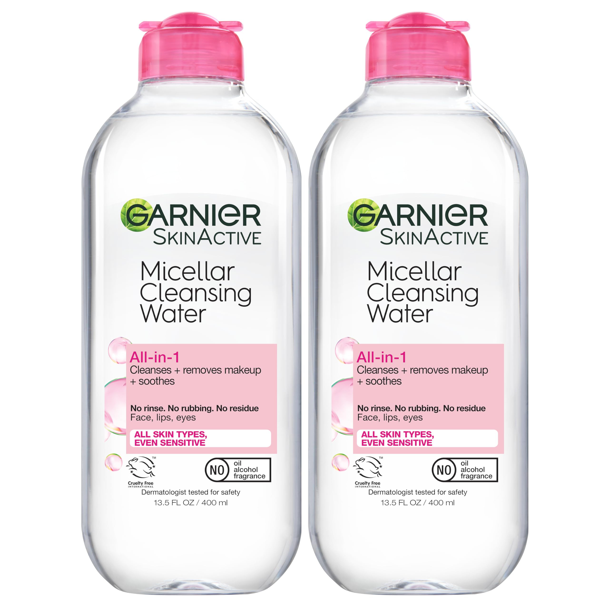 Garnier Micellar Water, Hydrating Facial Cleanser & Makeup Remover, Suitable for Sensitive Skin, ... | Amazon (US)
