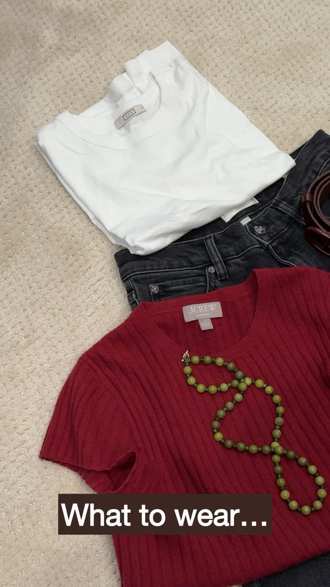 What to wear… NBA Game – Cleveland Cavaliers Edition 🏀❤️

Team colors, but make it chic. A classic white tee, dark denim, and a pop of Cavs-inspired red layered in for that subtle game-night nod. Finished with sleek booties and a structured belt to keep it polished.

This is how I do sports style: elevated, comfortable, and still very me. From supplier visits to drinks to tip-off — it transitions effortlessly.

Everything linked if you’re headed to a game soon 🤍

#LTKSeasonal #LTKVideo #LTKstyletip