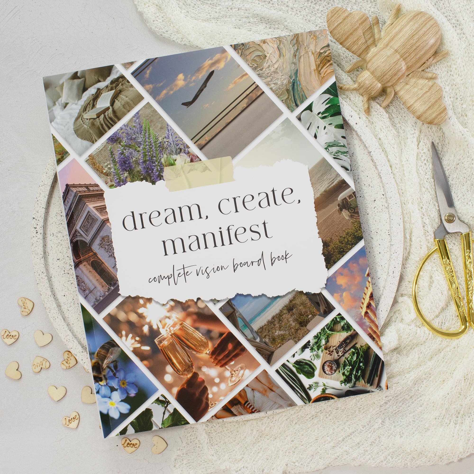 Inspirational Vision Board Book - A Complete Supplies Kit to Unleash Your Dreams/Goals with Motiv... | Amazon (US)