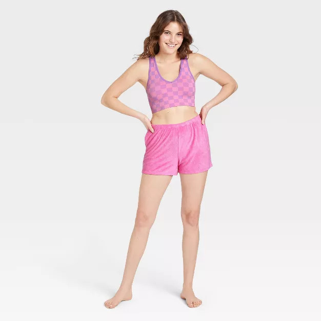 Women's Checked Brami - Colsie™ | Target