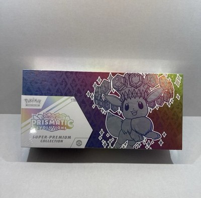 Pokemon TCG Prismatic Evolutions Super Premium Collection Box - Factory Sealed | eBay US
