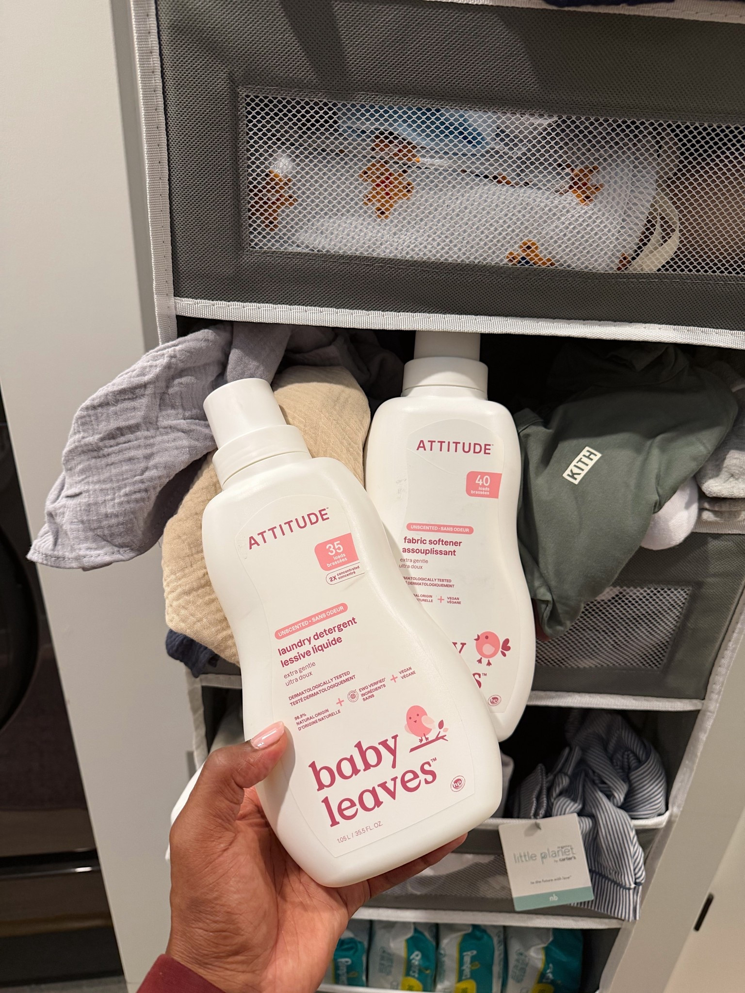 Newborn and baby-safe laundry detergent and fabric softener 🧺☁️ heard amazing things about this one! (Unscented) 

#LTKmomlife #LTKBaby