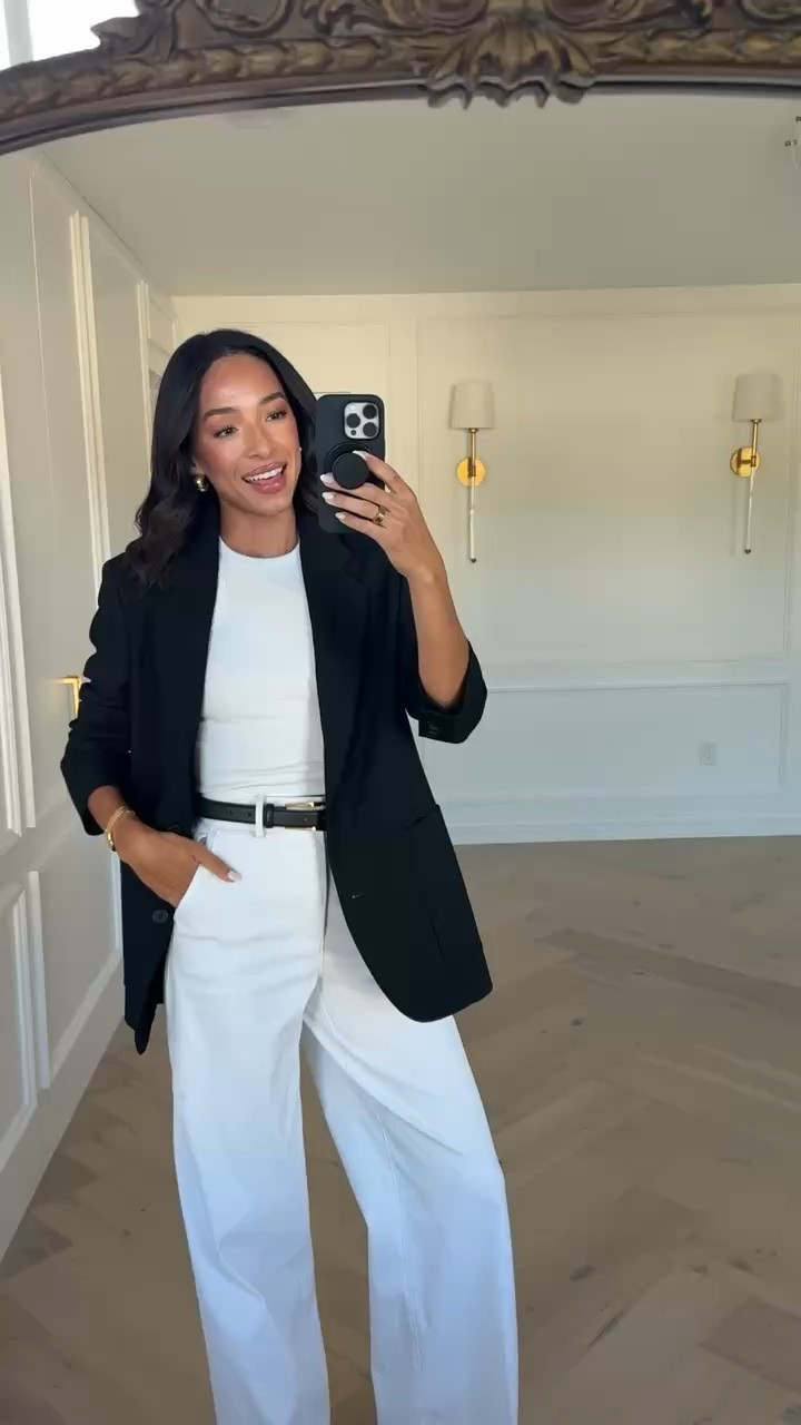 The perfect white pants for spring and summer! Not see through, so comfortable and flattering. Use code NENAXSPANX to save 15% off your first purchase 🤍 Wearing size XS tall in wide leg pants, XS tank and S black blazer


spring fashion, spring outfit, summer fashion, summer outfit, spanx pants, white trousers, white pants, workwear, work outfit, work pants, office outfit, mom outfit, postpartum outfit

#LTKSaleAlert #LTKWorkwear #LTKSeasonal