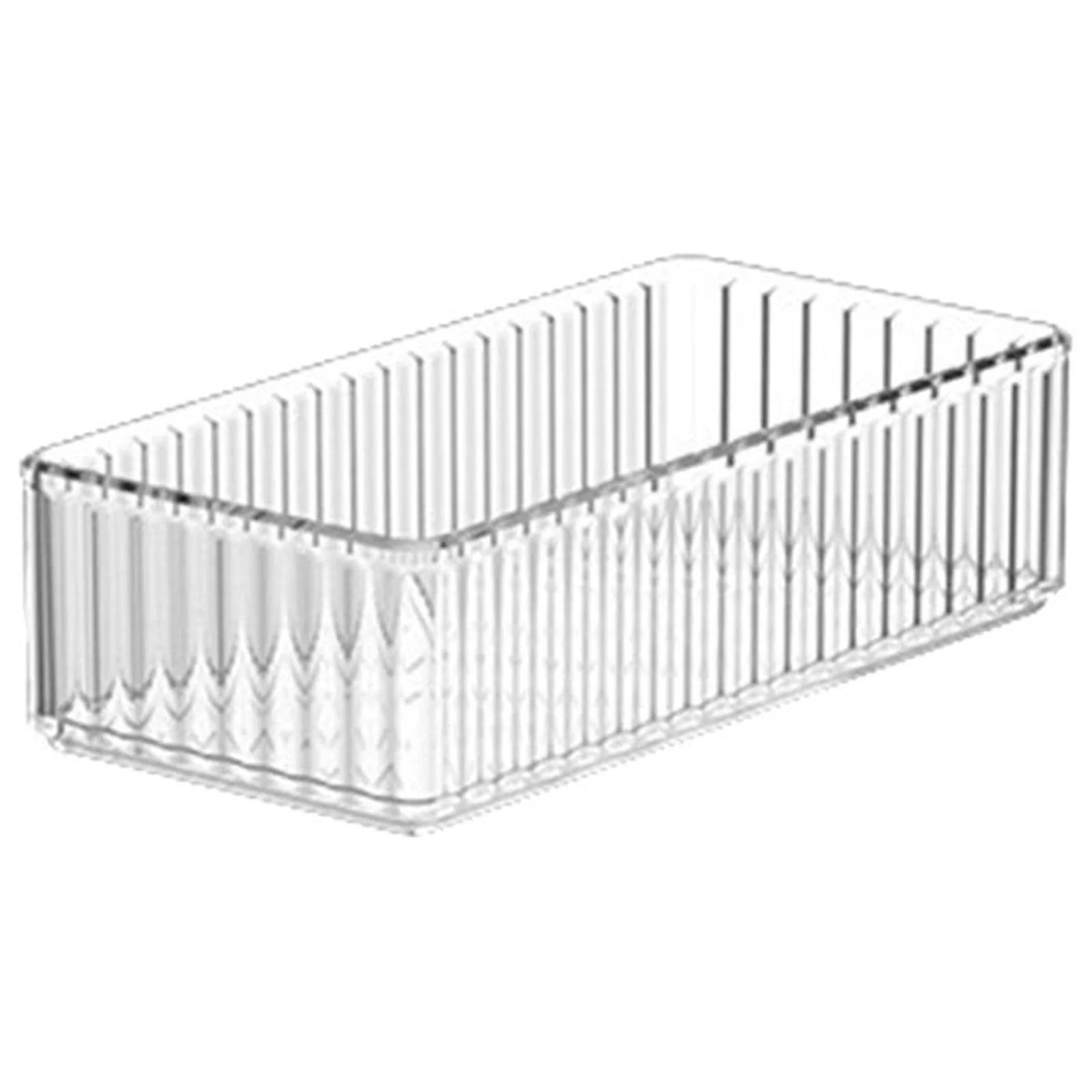 Drawer Organizer, Clear Plastic Divided Compartment Trays for Makeup Lipstick Brushes, Bathroom V... | Walmart (US)
