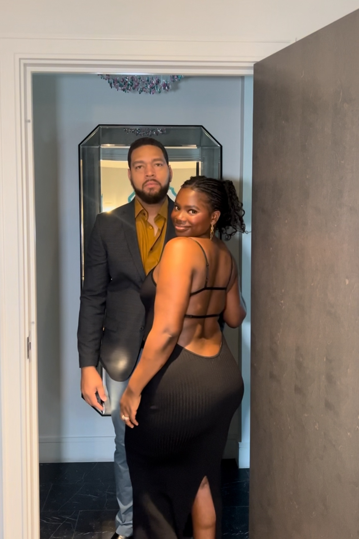 Backless Dress perfect for date night 