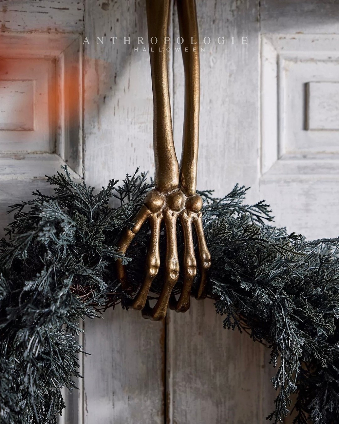 Love this skeleton hand wreath hanger

Anthropologie Halloween
Halloween decor

#LTKHome