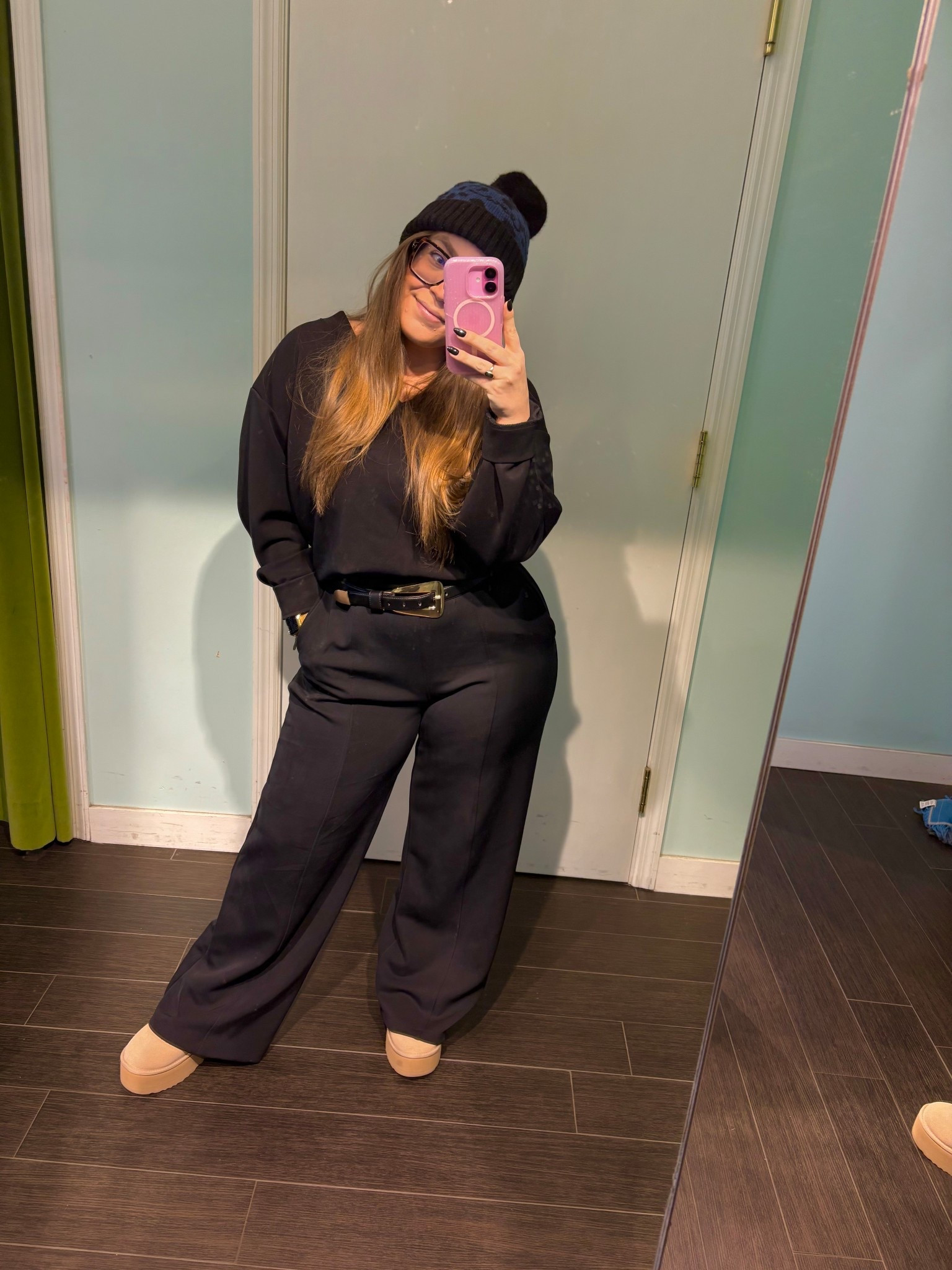 top: large
pants: large
belt: medium 
use code 2000022693 for 10% off select Kate Spade Outlet items

#LTKootd