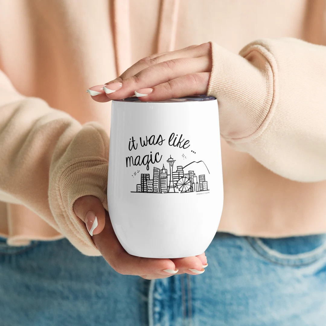 Sleepless in Seattle Wine Tumbler - Etsy Canada | Etsy (US)