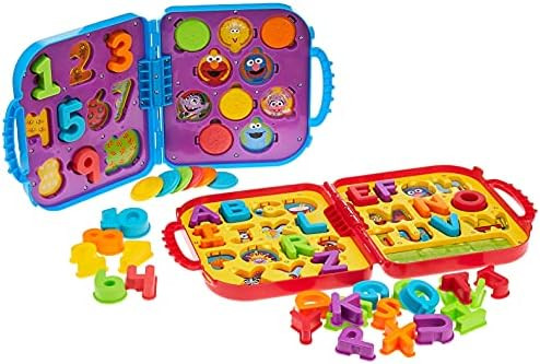 Sesame Street On The Go Letters & Numbers with Elmo & Cookie Monster, 2 Take Along Cases, Learnin... | Amazon (US)