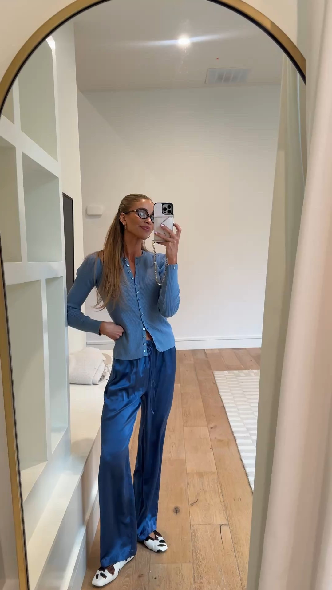 Wearing an xs in both sweater and pants 