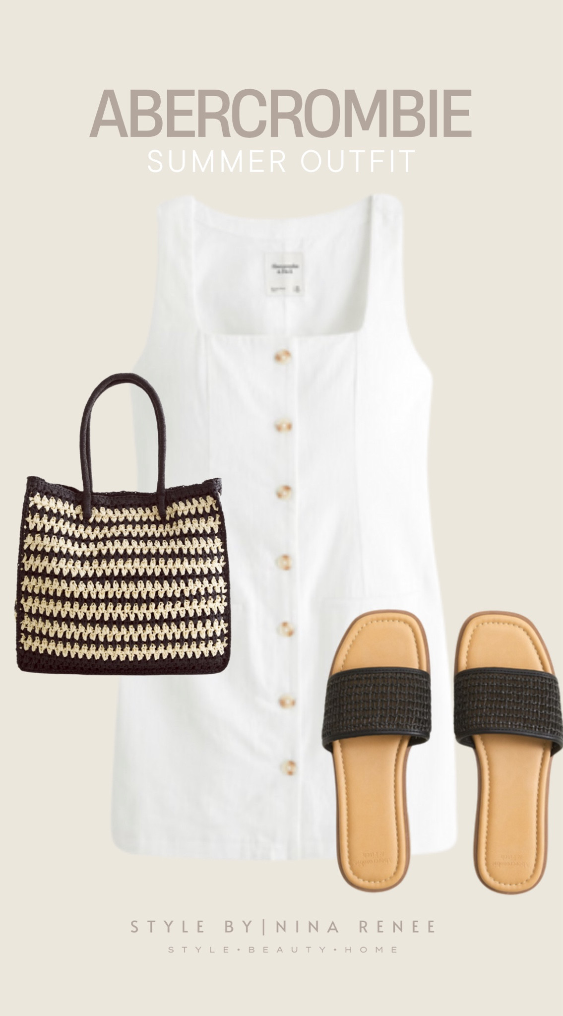 Summer outfit, all from Abercrombie! 




Summer outfit, dress, purse, tote bag, sandals

#LTKStyleTip #LTKShoeCrush #LTKItBag