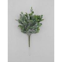 Iced Eucalyptus Bush19"" X 5, Mix Greenery Bush Vase Filler, Winter Stem Wreath Embellishment Supply, Floral 83232 | Etsy (US)