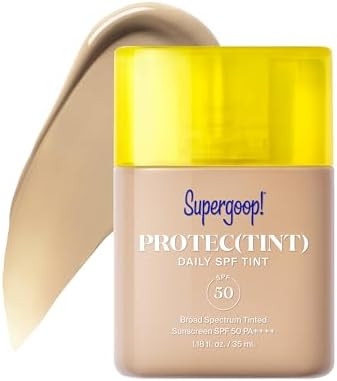 Supergoop! Protec(tint) Daily Skin Tint SPF 50 - 22W - Light, Buildable Coverage for Immediately ... | Amazon (US)