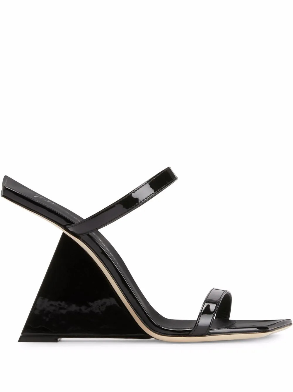 Giuseppe Zanotti Lilii Borea Wedge Sandals | Black | FARFETCH | Farfetch Global