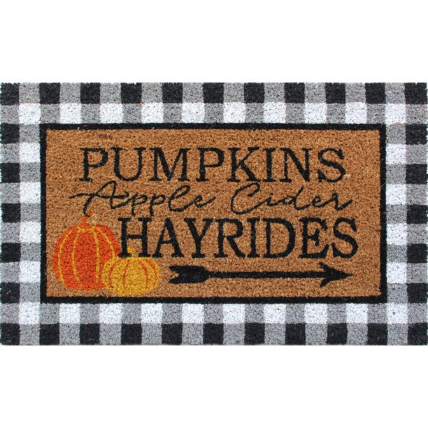 Way To Celebrate Coir Floor Mat - Walmart.com | Walmart (US)