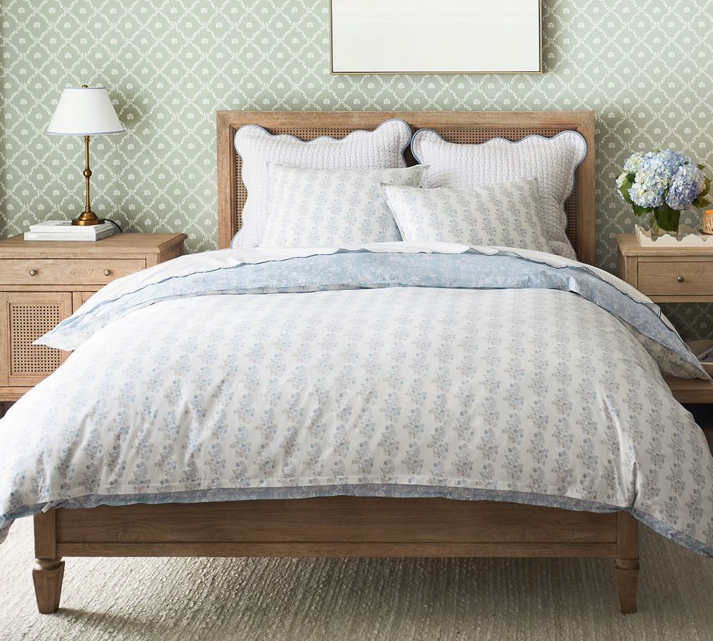 Julia Berolzheimer Marigold Reversible Cotton Duvet Cover | Pottery Barn (US)